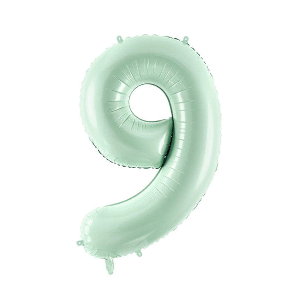 28" Number Balloon, Mint - 10 Style Options, Shop Sweet Lulu