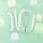 28" Number Balloon, Mint - 10 Style Options, Shop Sweet Lulu