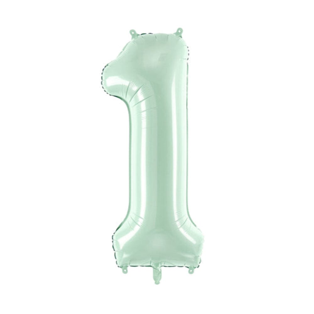 28" Number Balloon, Mint - 10 Style Options, Shop Sweet Lulu