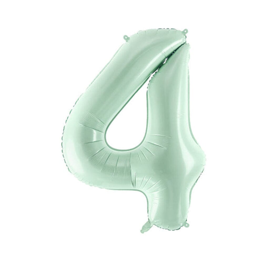 28" Number Balloon, Mint - 10 Style Options, Shop Sweet Lulu