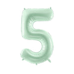 28" Number Balloon, Mint - 10 Style Options, Shop Sweet Lulu