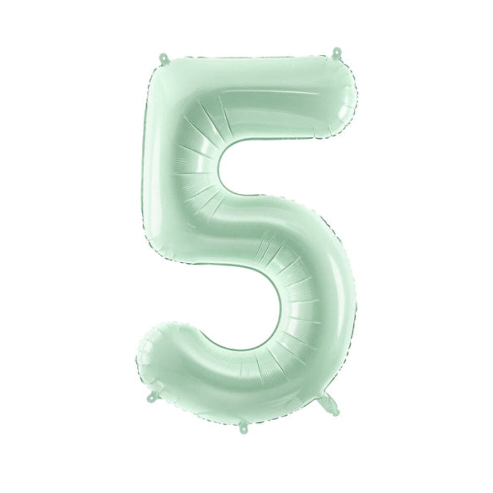 28" Number Balloon, Mint - 10 Style Options, Shop Sweet Lulu