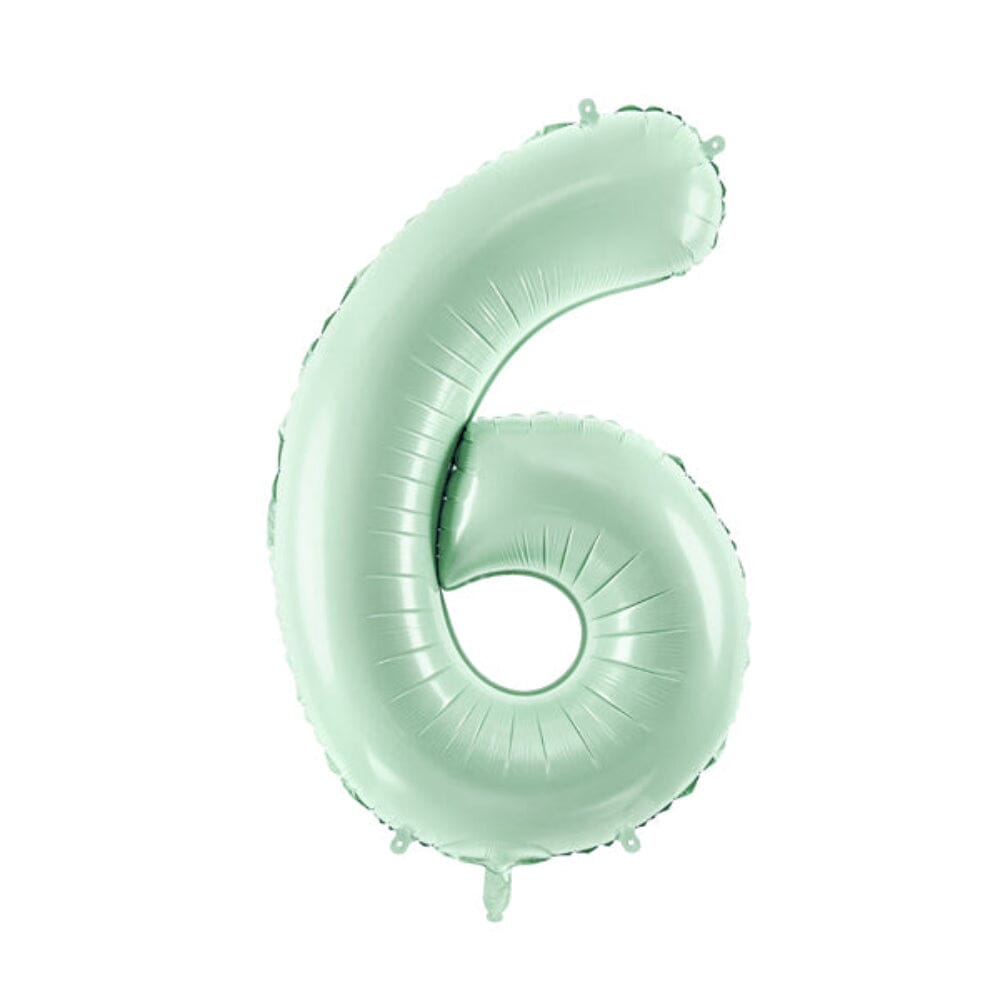 28" Number Balloon, Mint - 10 Style Options, Shop Sweet Lulu