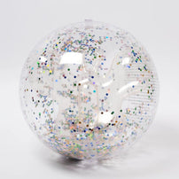 SunnyLife 3D Inflatable Beach Ball - Cotton Candy Glitter, Shop Sweet Lulu