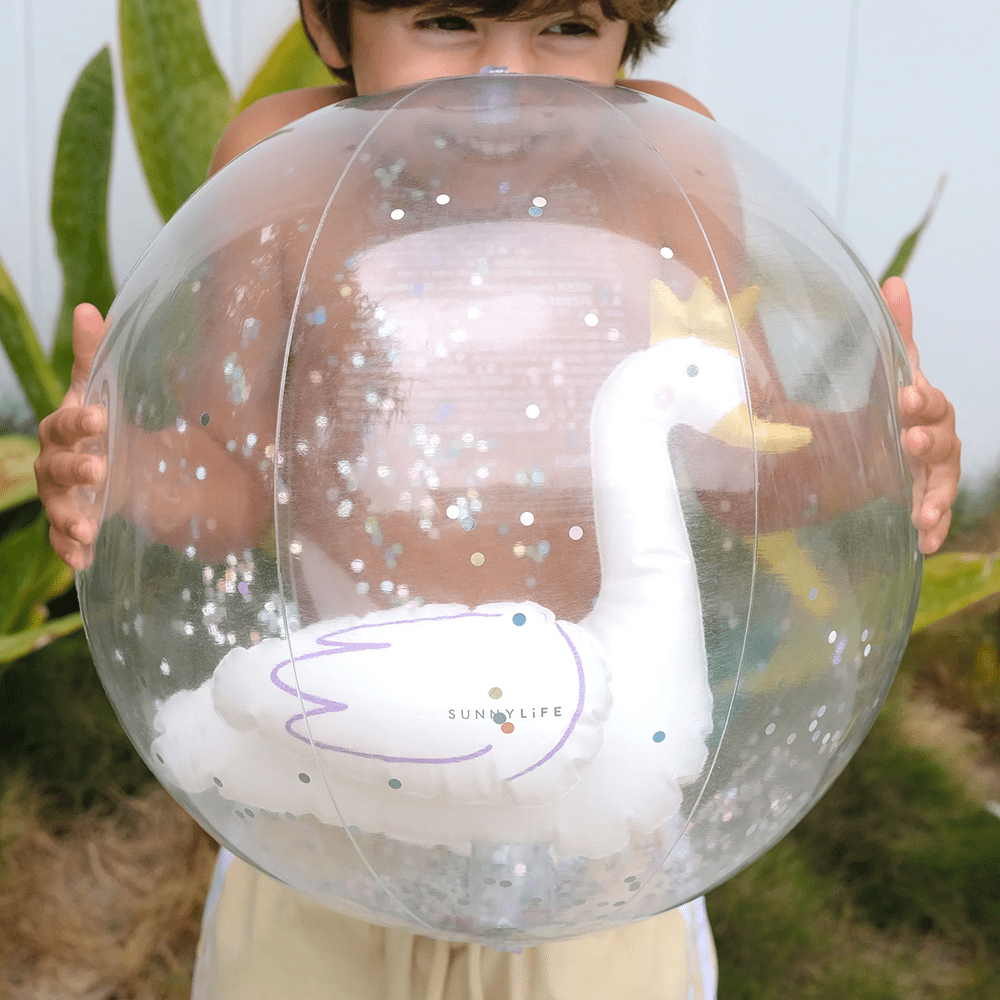 3D Inflatable Beach Ball - Princess Swan, Shop Sweet Lulu