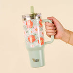 40oz Lifestyle Flip Straw Tumbler - Bouquet Beauty Sage, Shop Sweet Lulu