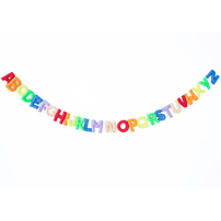 Alphabet Wool Felt Garland, Shop Sweet Lulu