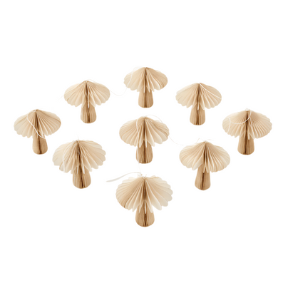 Accordion Mushroom Garland, Shop Sweet Lulu