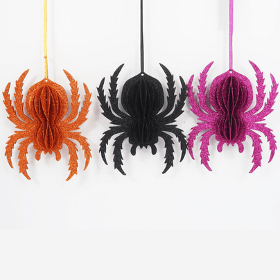 Accordion Spider Ornament - 3 Color Options, Shop Sweet Lulu