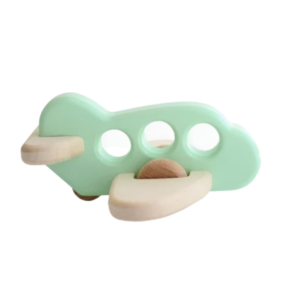 Airplane Wood Toy - Mint, Shop Sweet Lulu