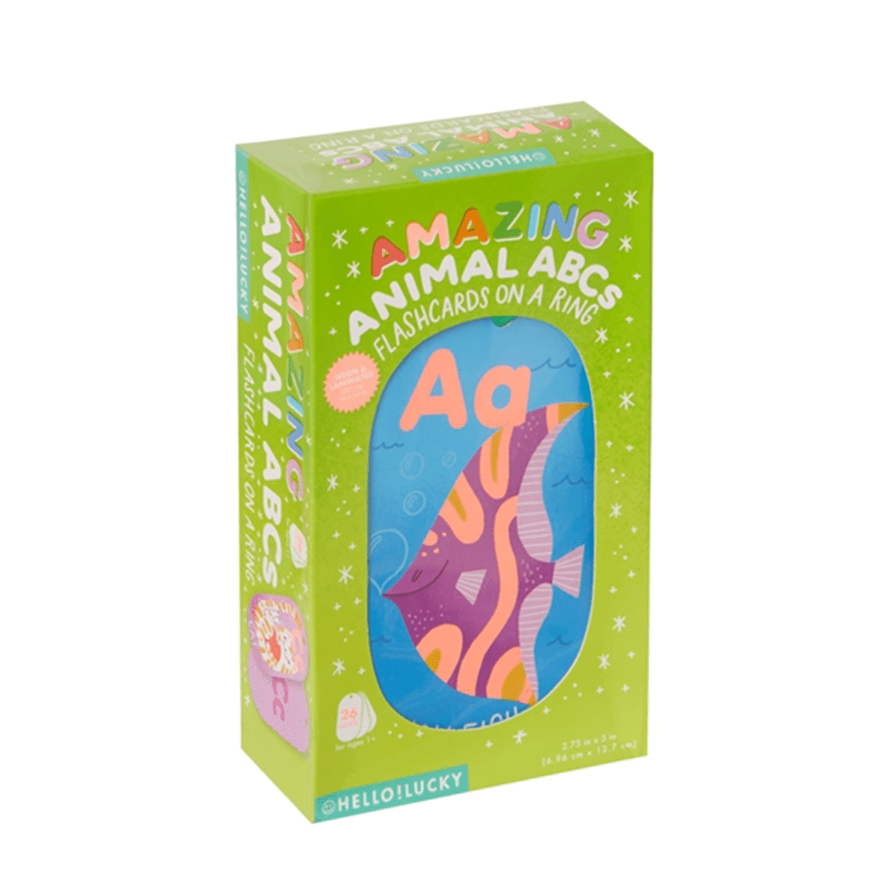 Amazing Animal ABC Flash Cards, Shop Sweet Lulu