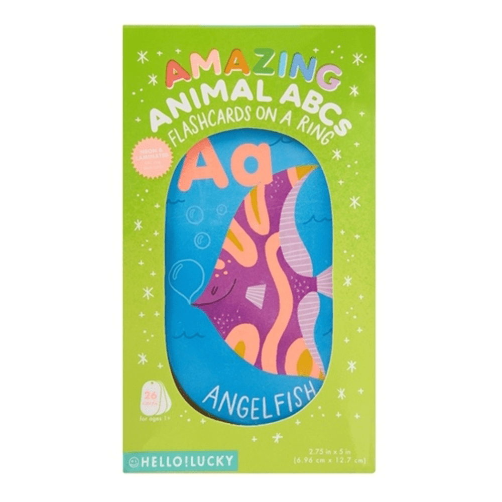 Amazing Animal ABC Flash Cards, Shop Sweet Lulu