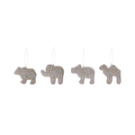 Animal Cookie Shaped Ornament, White - 4 Style Options, Shop Sweet Lulu