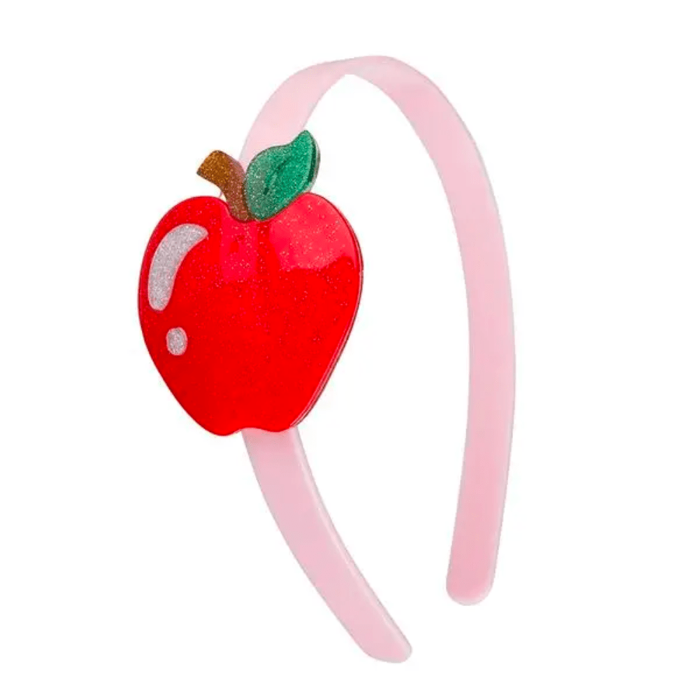 Apple Glitter Red Headband - Shop Sweet Lulu
