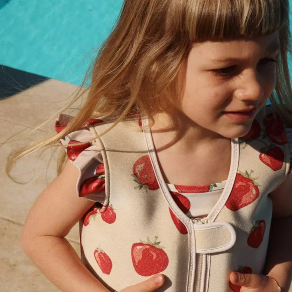 Avery Swim Vest, Fragola Print - 3 Size Options, Shop Sweet Lulu