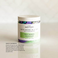 Bath Bomb in a Jar: Rainbow Magic, Shop Sweet Lulu
