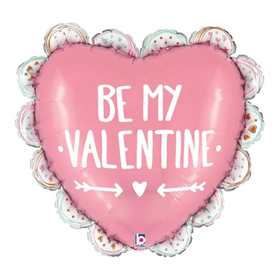 "Be My Valentine" Ruffle Heart Balloon, Shop Sweet Lulu
