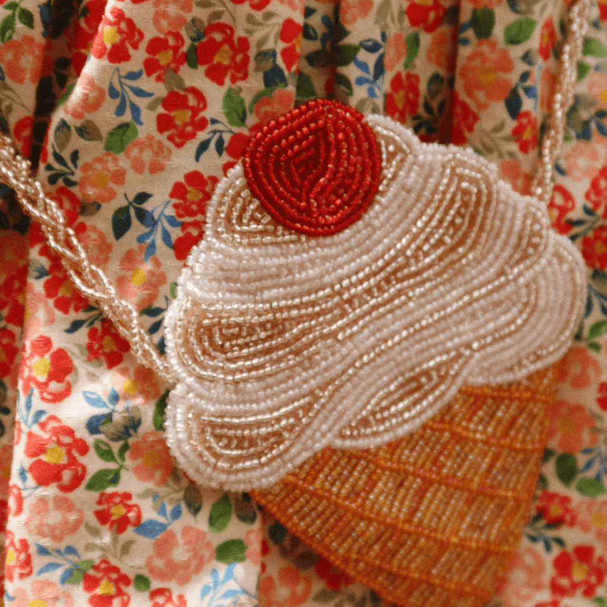 Beaded Ice Cream Strap Wallet, Shop Sweet Lulu