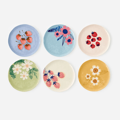 Berries & Florals, Small Plate - 6 Style Options, Shop Sweet Lulu