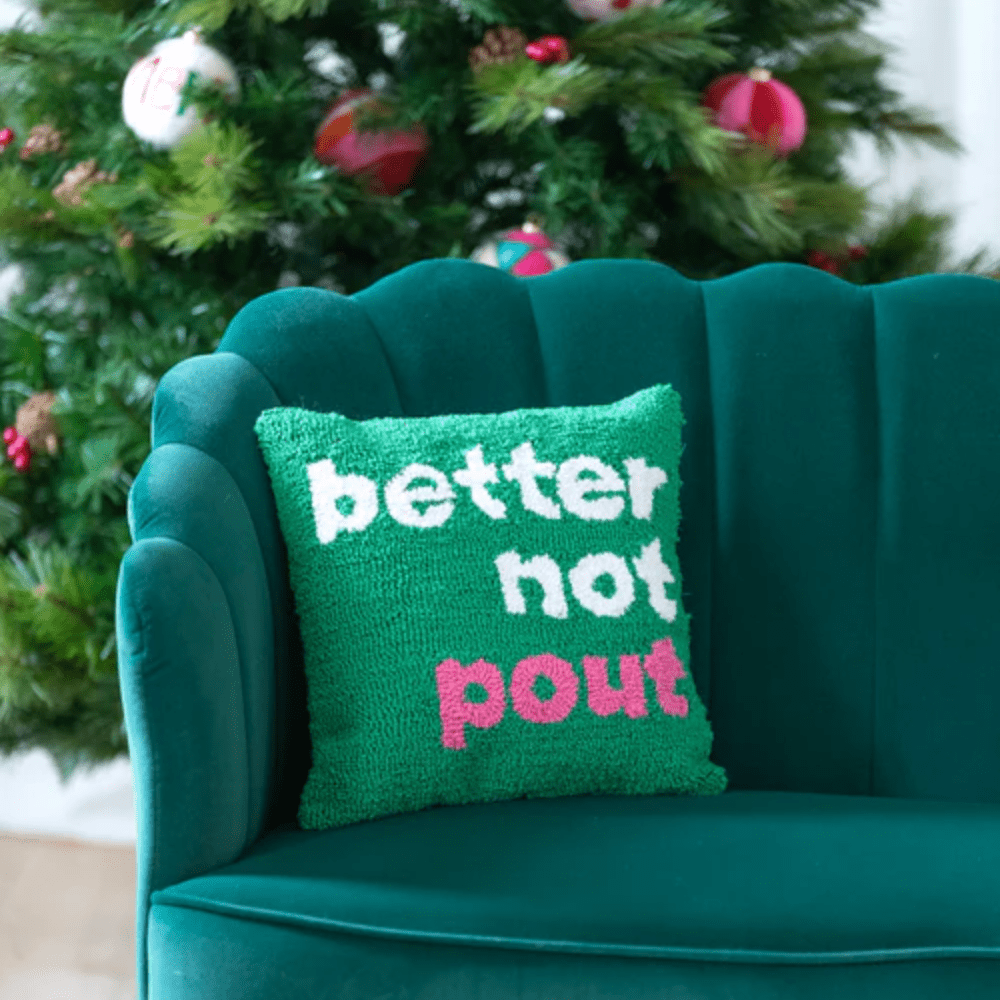 "Better Not Pout" Pillow, Shop Sweet Lulu