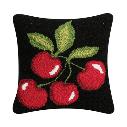 Black Cherry Hook Pillow, Shop Sweet Lulu