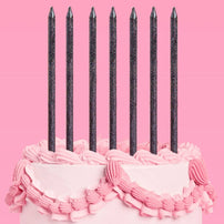 Black Glitter Candles - 10pk, Shop Sweet Lulu