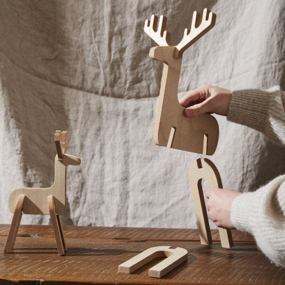 Blitzen Reindeer Figurine - 2 Size Options, Shop Sweet Lulu