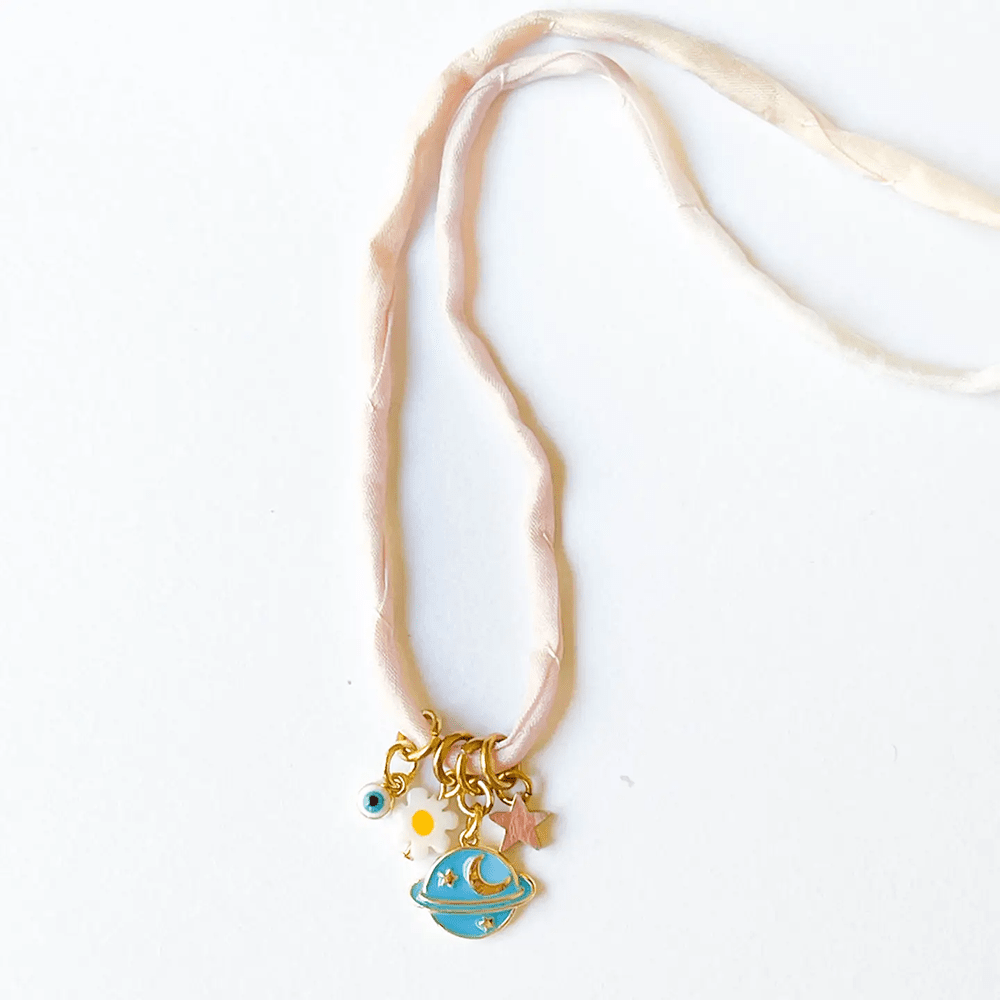 Blue Planet Charm Necklace, Shop Sweet Lulu