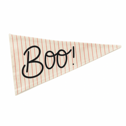 Boo! Pennant Flag