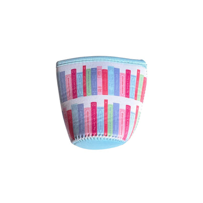 Book Club Bookshelf Print Beverage Sleeve Small, Shop Sweet Lulu