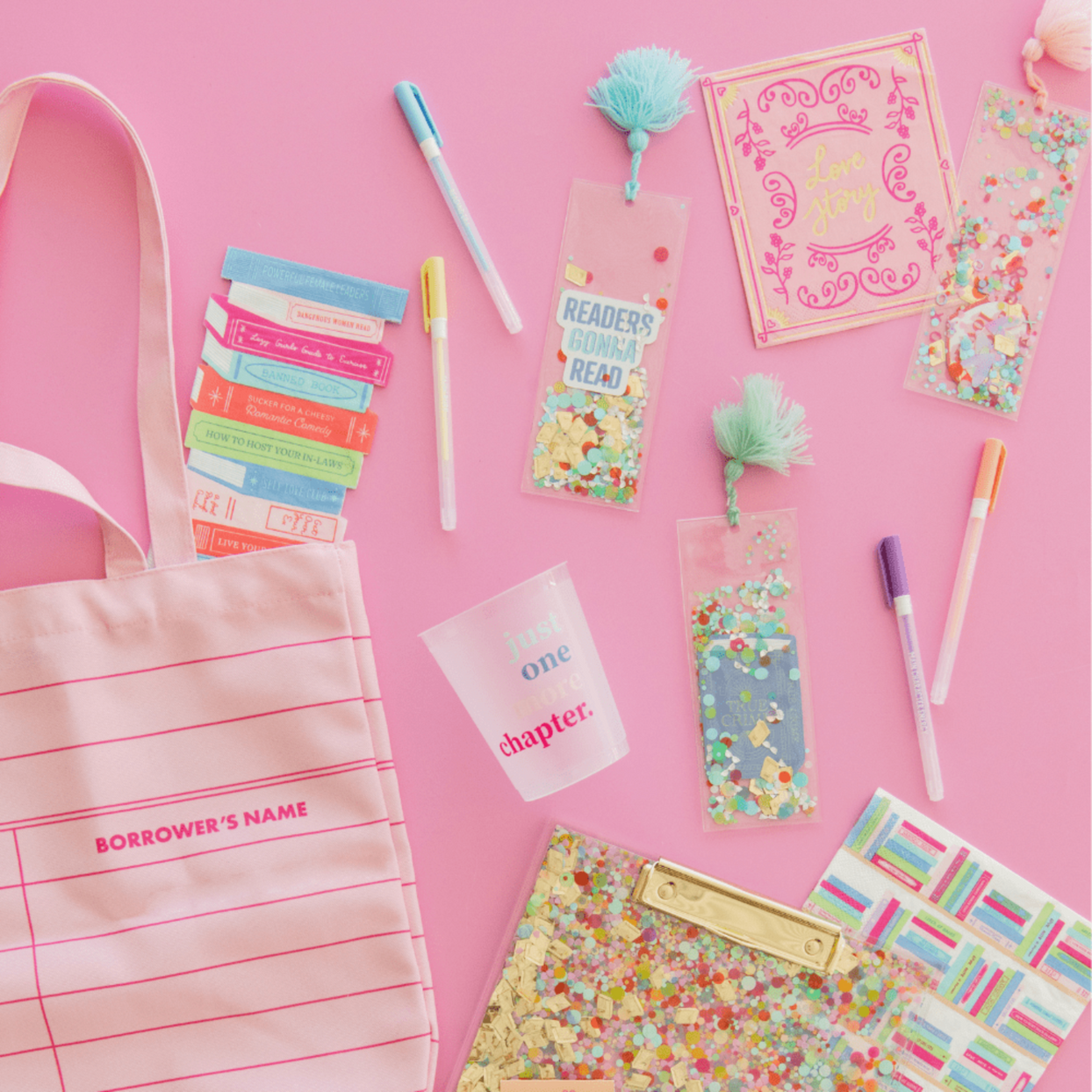 Book Club Read Banned Books Confetti Bookmark, Shop Sweet Lulu