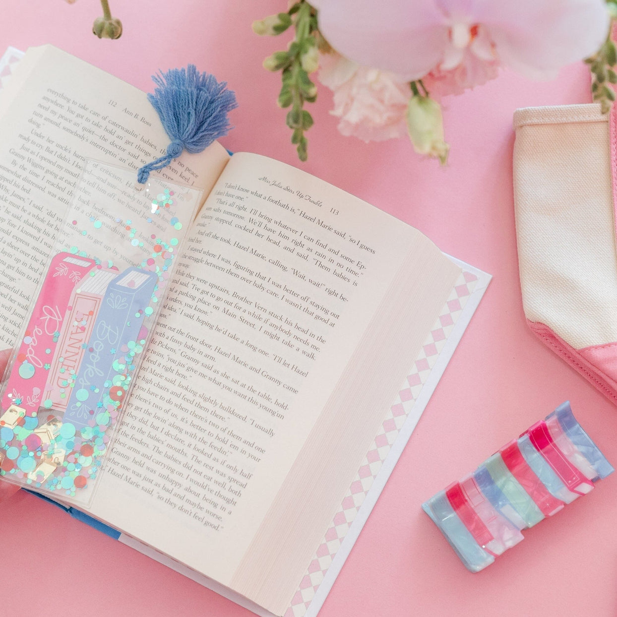 Book Club Read Banned Books Confetti Bookmark, Shop Sweet Lulu
