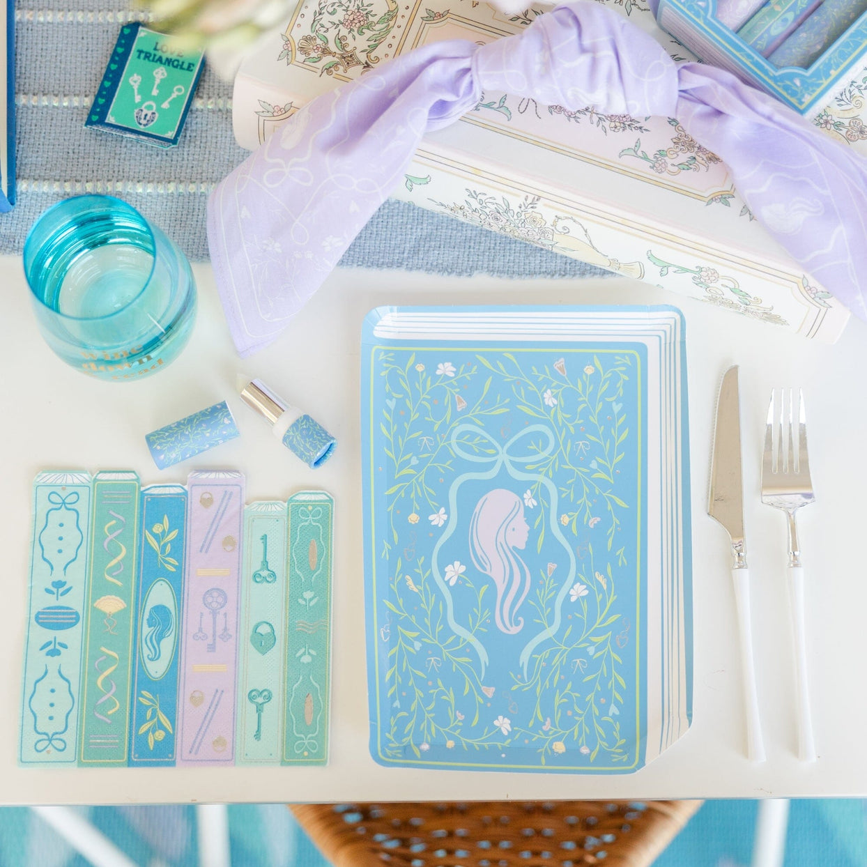 Book Club Book Die-Cut Dinner Plates, Shop Sweet Lulu