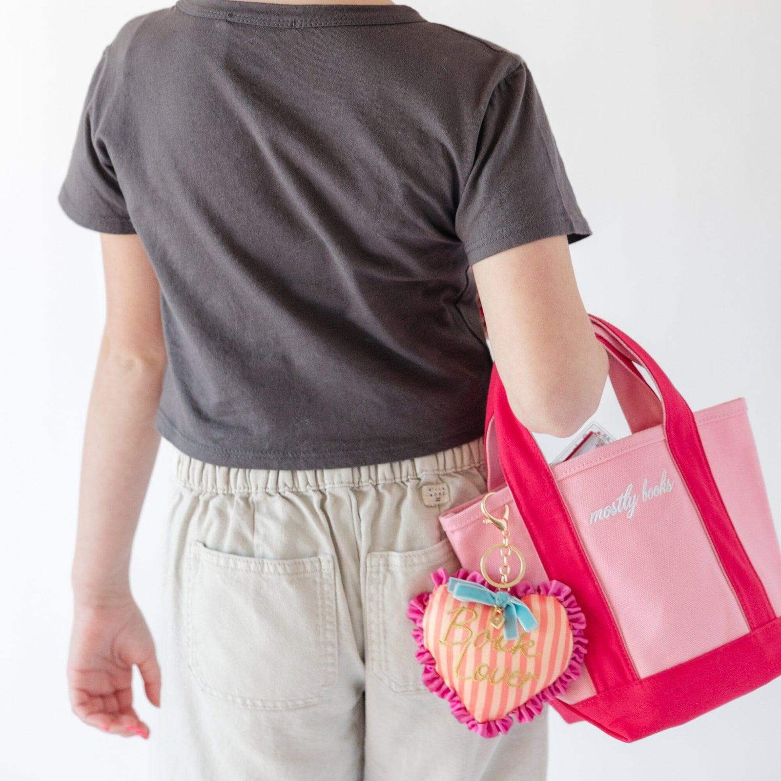 Book Lover Heart Bag Charm, Shop Sweet Lulu