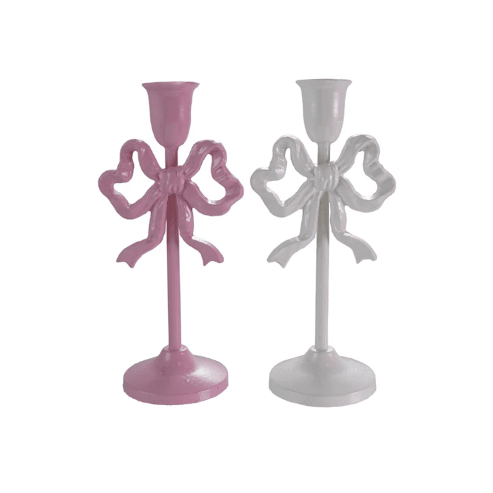 Bow Taper Holder - 2 Color Options, Shop Sweet Lulu