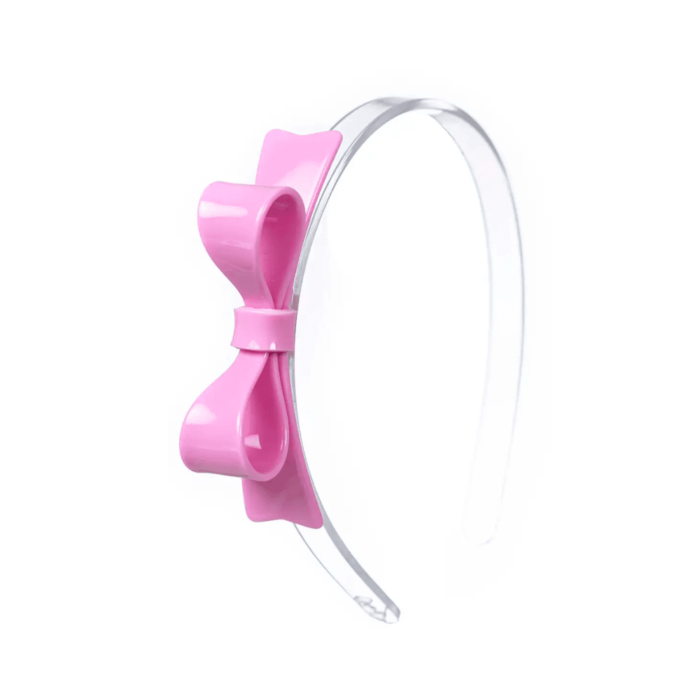 Bow Headband - Candy Pink - Shop Sweet Lulu