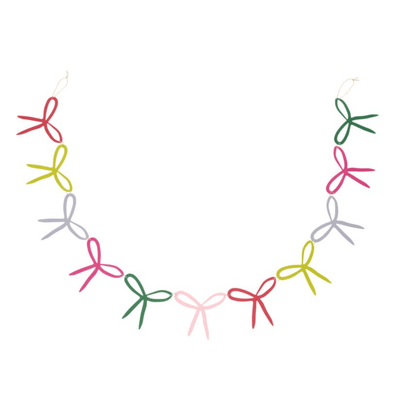 Brightly Bow Garland