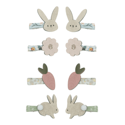 Bunny & Flower Mini Clip Set, Shop Sweet Lulu