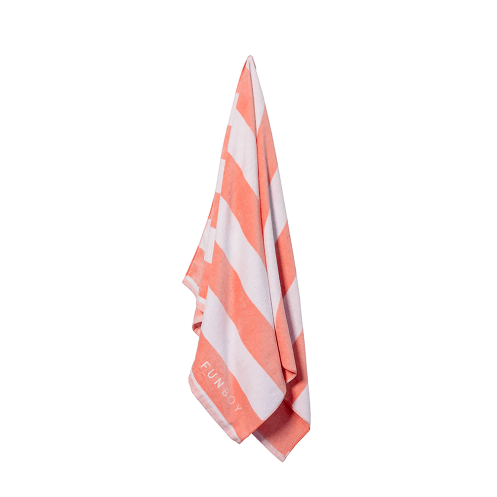 Cabana Striped Towel - Pink, Shop Sweet Lulu