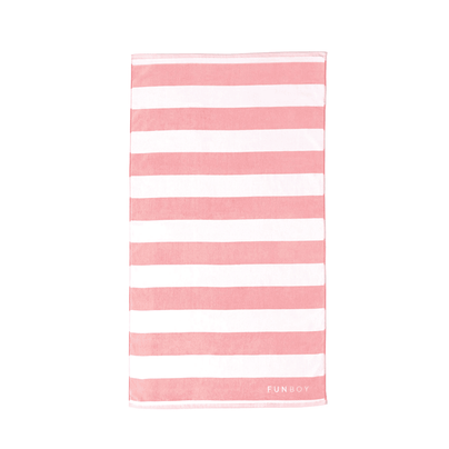 Cabana Striped Towel - Pink, Shop Sweet Lulu