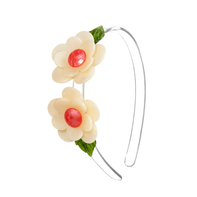 Double Camellia Flower Headband - Shop Sweet Lulu