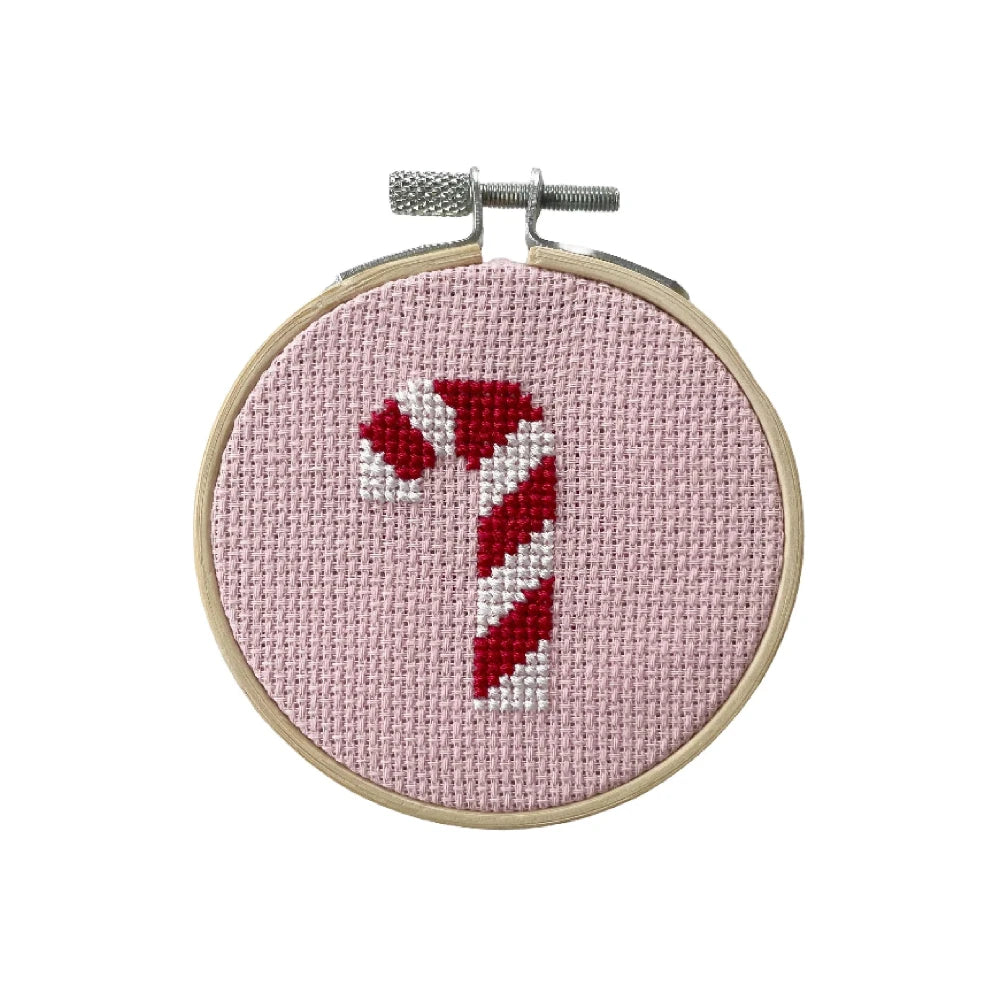 Candy Cane Cross Stitch Kit, Shop Sweet Lulu