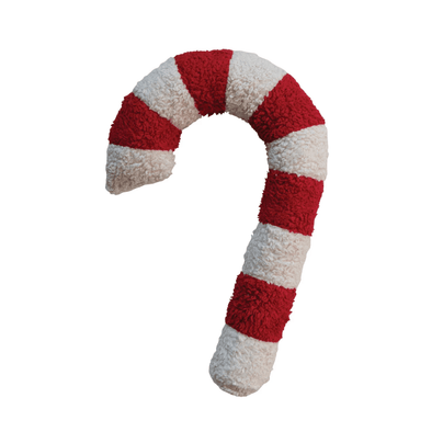 Candy Cane Shaped Pillow, Red & White, Shop Sweet Lulu