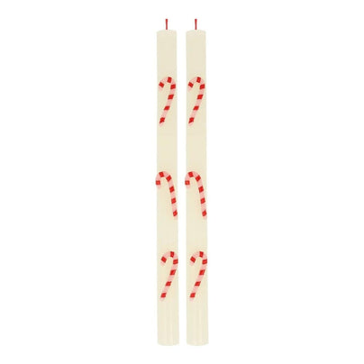 Meri Meri Candy Cane Table Candles, Shop Sweet Lulu