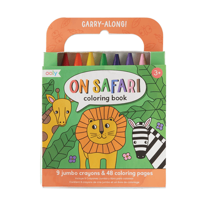 Carry Along Coloring Book Set - On Safari, Shop Sweet Lulu