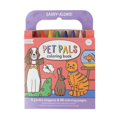 Carry Along Coloring Book Set - Pet Pals, Shop Sweet Lulu