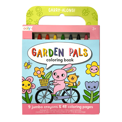 Carry Along Coloring Book Set - Garden Pals, Shop Sweet Lulu