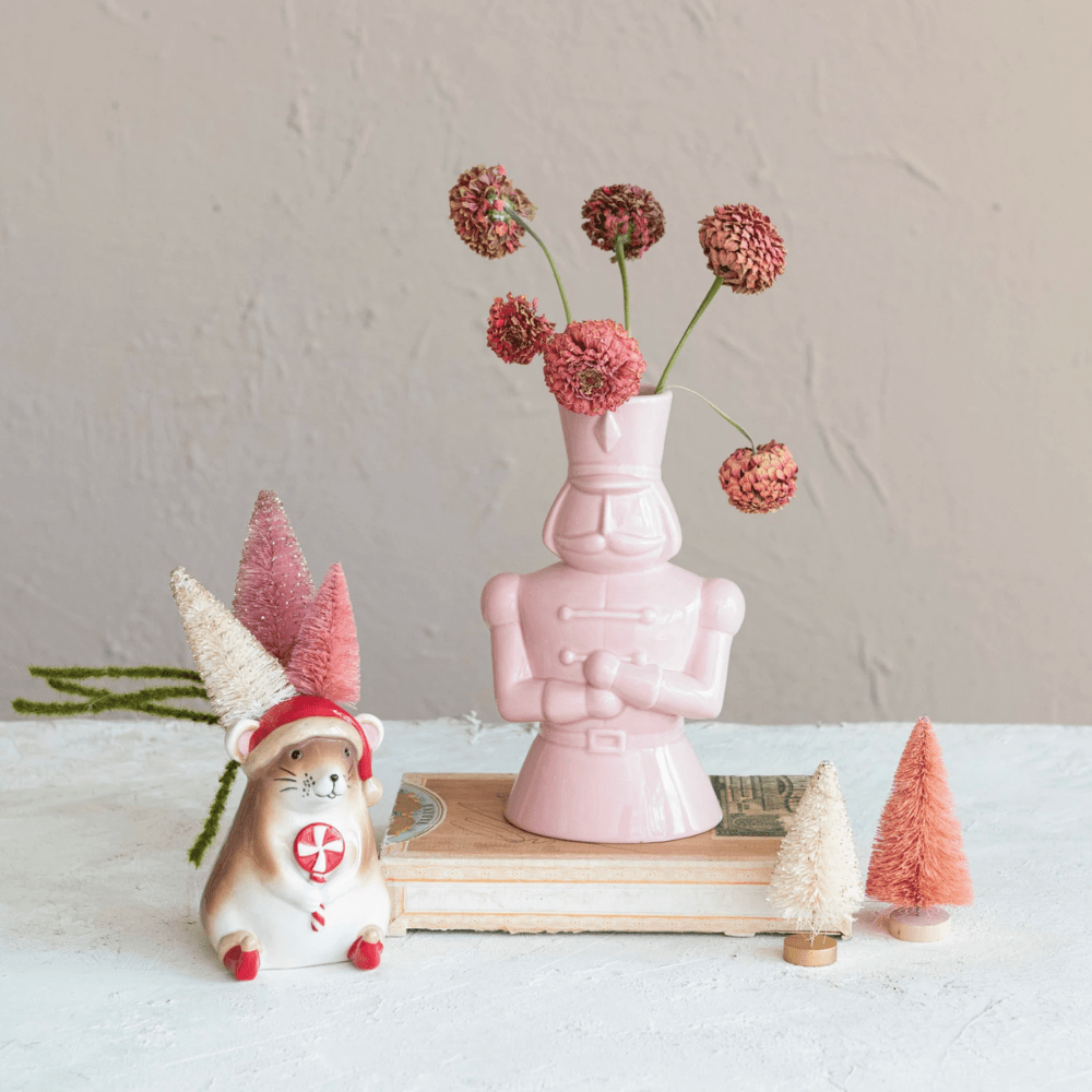 Ceramic Soldier Vase - Pink, Shop Sweet Lulu