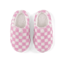 Check Print Slippers, Pink - 2 Size Options, Shop Sweet Lulu