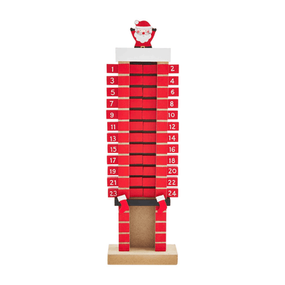 Santa Chimney Advent Calendar, Shop Sweet Lulu